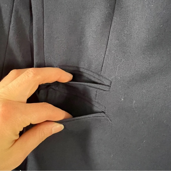 H&M Navy Blue Blazer Size 4 - Picture 8 of 8